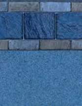 GLI Pool Products Destination Series InGround vinyl pool liners Bonito with Carribbean Blue liner pattern