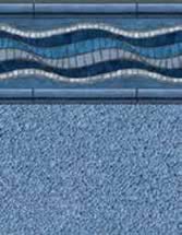 GLI Pool Products Signature Series Plus InGround vinyl pool liners Santa Barbara with Gunite Light Blue liner pattern